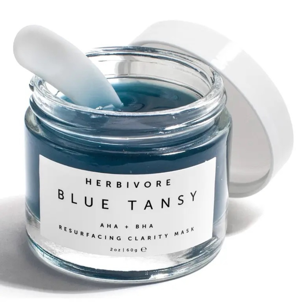 🌷 Brand New Herbivore Botanical Blue Tansy Resurfacing Clarity Face Mask